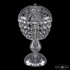 Настольная лампа декоративная Bohemia Ivele Crystal 1477 14771L1/22 Ni