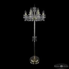 Торшер Bohemia Ivele Crystal 1402 1402T2/8+4/195-165 G