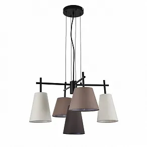 Подвесная люстра Indigo Abbinare 13032/5P Black