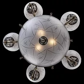 Подвесная люстра Eurosvet Kleo 60006/8 античная бронза