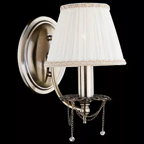 Бра Eurosvet 3645 3645/1 античная бронза/прозрачный хрусталь  Strotskis