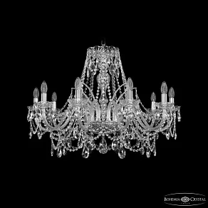 Подвесная люстра Bohemia Ivele Crystal 1411 1411/10/300 Ni