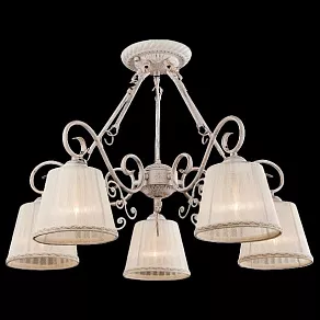 Люстра на штанге Eurosvet 60000 60000/5 белый с золотом