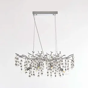 Подвесная люстра Arte Milano Веточка 230210.700.6.E14.H3 CB Clear-Smoky BUT-Clear