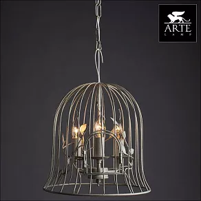 Подвесной светильник Arte Lamp Gabbia A1878SP-3WG
