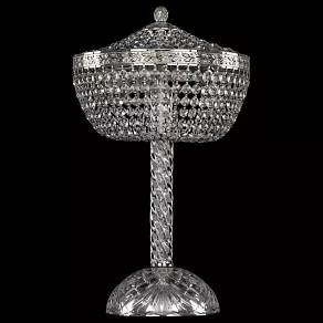 Настольная лампа декоративная Bohemia Ivele Crystal 1905 19051L4/25IV Ni