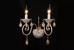 Бра Eurosvet Galatea 10009/2 белый с золотом