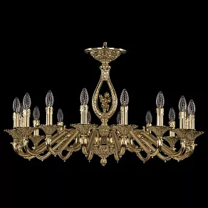 Подвесная люстра Bohemia Ivele Crystal 7202 72402/16/300 G FA1B