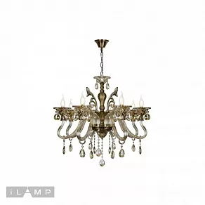 Подвесная люстра iLamp Asia 61082-8 BR