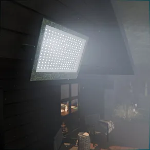 Настенно-потолочный прожектор Gauss  GFD007