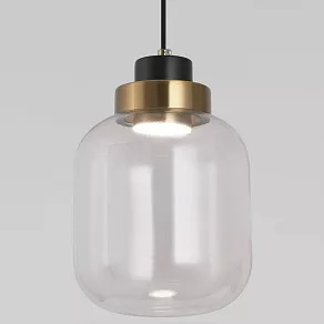 Подвесной светильник Eurosvet Jeffry 50240/1 LED прозрачный