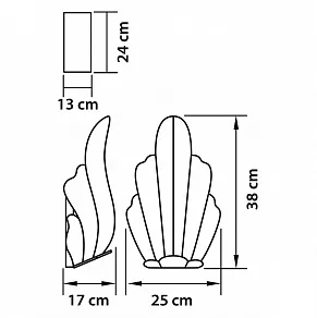Бра Lightstar Riccio 705632R