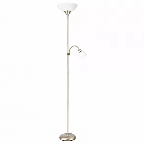 Торшер с подсветкой Arte Lamp Duetto A9569PN-2AB