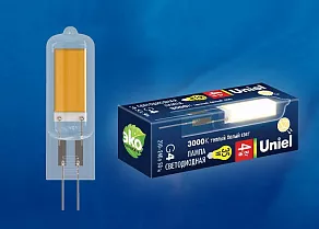 Лампа светодиодная Uniel LED-JC G4 4Вт 3000K UL-00005063