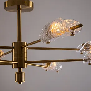 Люстра на штанге Freya Baret FR5420CL-08BS