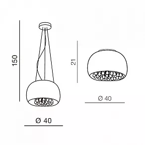 Подвесной светильник Azzardo Burn pendant/top AZ0699