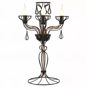 Настольная лампа декоративная Arte Lamp Artefact A3225LT-3BK