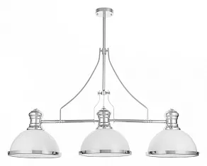 Светильник на штанге LUMINA DECO Ettore LDP 710-3 WT+CHR