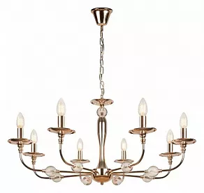 Подвесная люстра iLamp Aura 1030-8GD