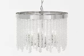 Подвесная люстра LUMINA DECO  LDP 7050-400 CHR