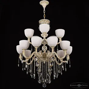 Подвесная люстра Bohemia Ivele Crystal AL7901 AL79101/10+5/250/2D B WMG P1 U Line