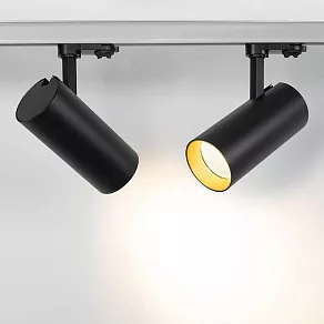 Светильник на штанге Arlight Sp-Polo SP-POLO-TRACK-LEG-R85-15W Warm3000 (BK-GD, 40 deg)