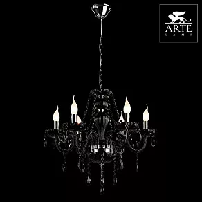 Подвесная люстра Arte Lamp Teatro A3964LM-6BK