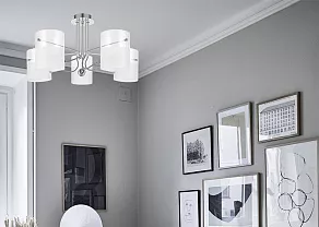 Люстра на штанге Freya Ampera FR2023PL-05CH