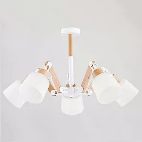 Люстра на штанге Alfa Bridge White 24305