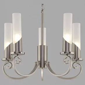 Подвесная люстра Eurosvet Banci 60117/5 никель