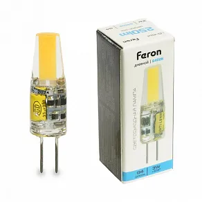 Лампа светодиодная Feron LB-424 G4 3Вт 6400K 51172