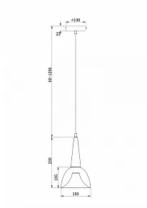 Подвесной светильник Freya Noria FR8009PL-01GB