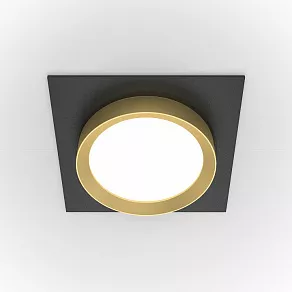 Встраиваемый светильник Maytoni Hoop DL086-GX53-SQ-BG