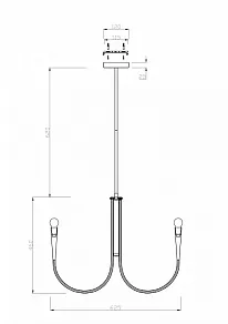 Люстра на штанге Freya Branches FR5253PL-06N