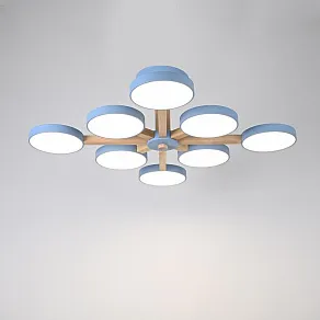 Люстра на штанге Imperiumloft TURNA Blue TURNA-B01