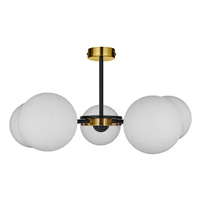 Люстра на штанге 33 идеи S01WH CHN800S.05.17BL.PA-S01WH