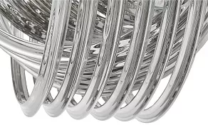 Подвесная люстра LUMINA DECO Boscone LDP 7044-550 CHR+GY