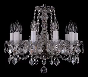 Подвесная люстра Bohemia Ivele Crystal 1402 1402/10/141/Pa/Leafs