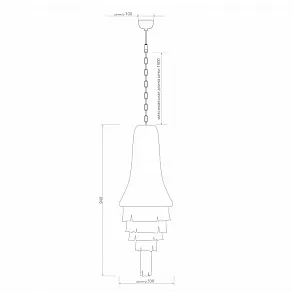 Подвесная люстра Covali  JPL-20421