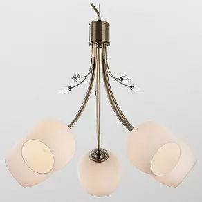 Подвесная люстра Eurosvet Carol 30123/5 античная бронза