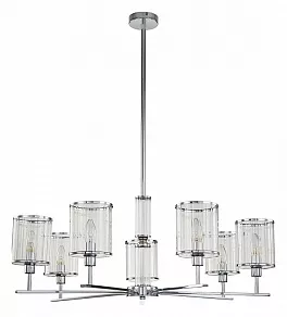 Люстра на штанге Indigo Dante 13022/7R Chrome