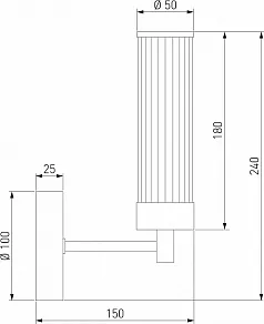Бра Eurosvet Oriens a068066
