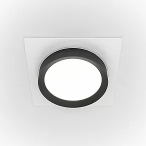 Встраиваемый светильник Maytoni Hoop DL086-GX53-SQ-WB