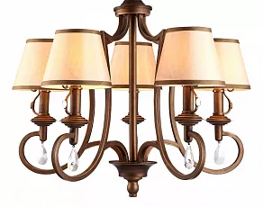 Подвесная люстра Arte Lamp Castello A6016LM-5BG