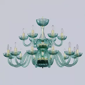 Подвесная люстра Bohemia Ivele Crystal Ivele Crystal 3 1310/12+6/360/2d G Bi/Birusa/M-1G