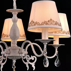 Подвесная люстра Natali Kovaltseva Biarritz Biarritz 70038-5C IVORY GOLD