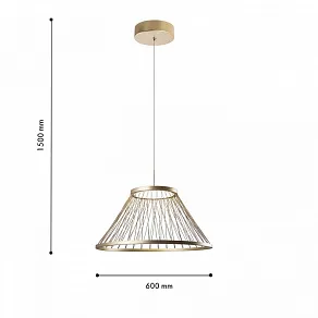 Подвесной светильник Favourite Fibra 4634-6P