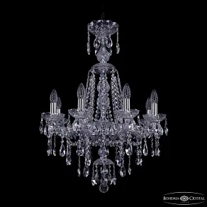 Подвесная люстра Bohemia Ivele Crystal 1415 1415/8/200/XL-76 Ni