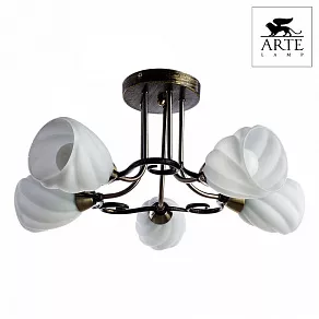 Потолочная люстра Arte Lamp Swirls A6253PL-5BA