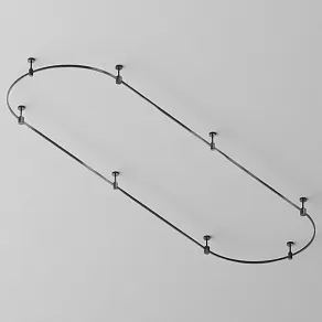 Трек накладной Maytoni Готовая конструкция TFC-Flar-S01-B